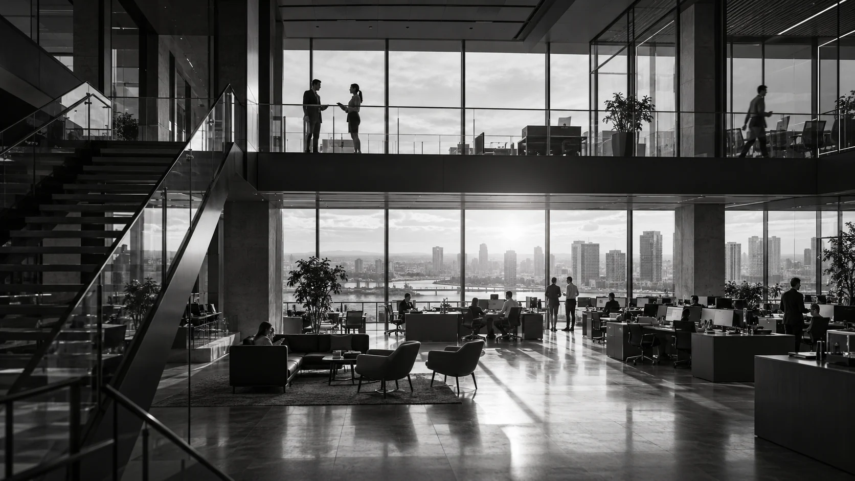 Conceptual editorial image: Business transformation